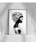 Εκτύπωση σε Αφίσα φωτογραφικό Χαρτί Hair Flower