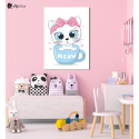 Πίνακας Καμβάς Kitty- Meow