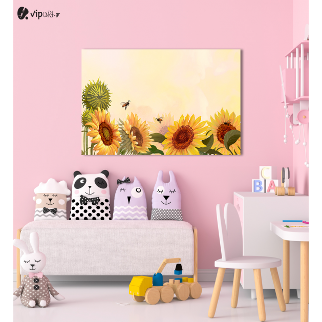 Πίνακας Καμβάς Sunflowers