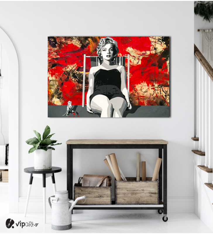 Πίνακας Καμβάς Shocked Merilyn