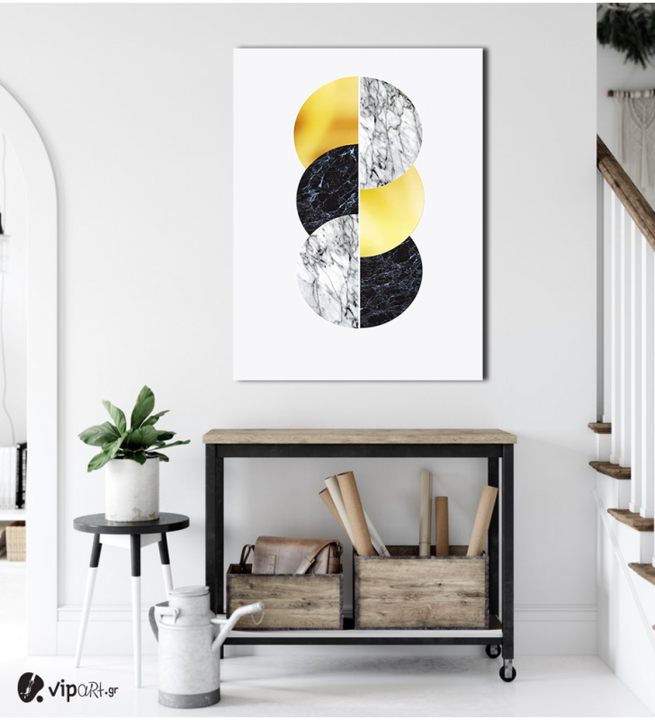 Πίνακας Καμβάς Circular shapes