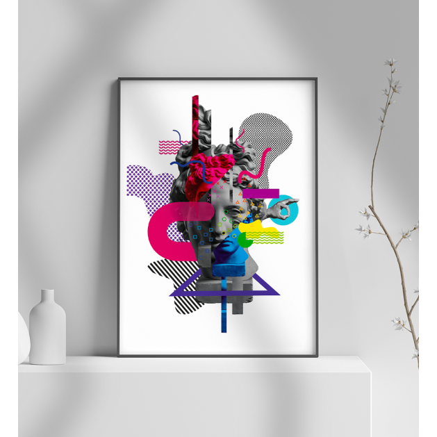 Εκτύπωση σε Αφίσα φωτογραφικό Χαρτί Αbstract Colorful Αrt