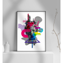 Εκτύπωση σε Αφίσα φωτογραφικό Χαρτί Αbstract Colorful Αrt