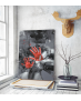 Πίνακας Καμβάς Woman Paint Art Red