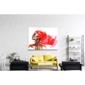 Πίνακας Καμβάς Fashion Woman Watercolor