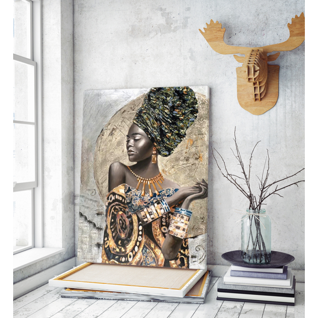 Πίνακας Καμβάς Tribal Woman art