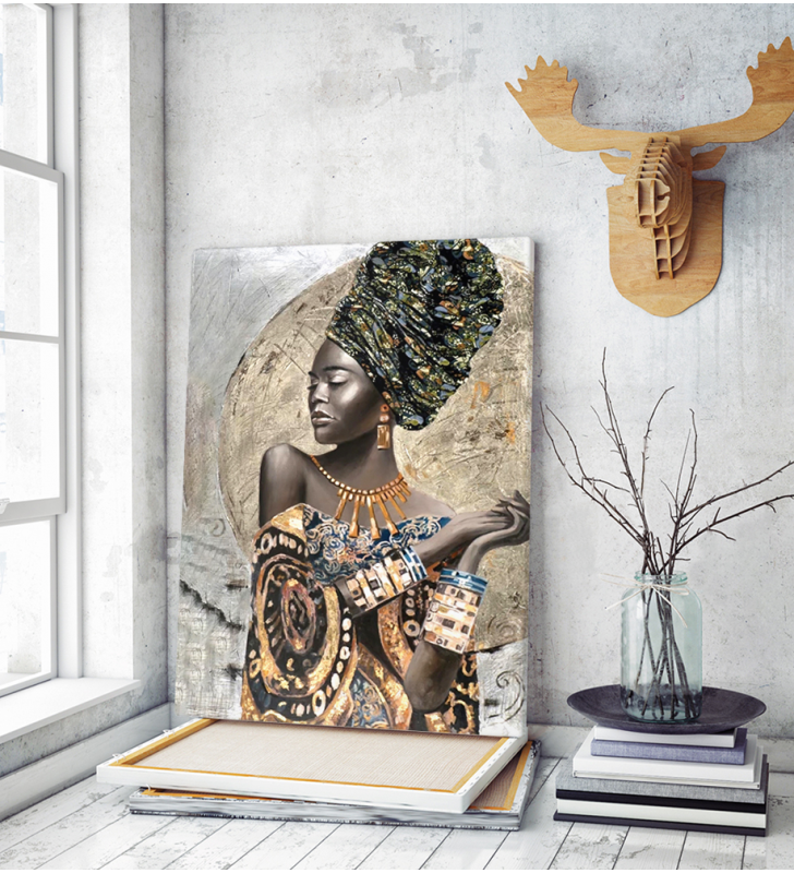 Πίνακας Καμβάς Tribal Woman art