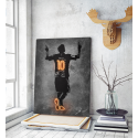 Πίνακας ΚαμβάςLionel Messi Neon Art