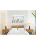 Μοντέρνος Τρίπτυχος Καμβάς Seaside Pampas