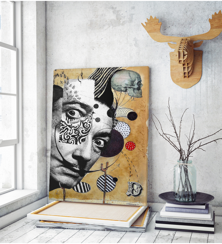 Πίνακας Καμβάς Dali Abstract Art