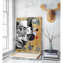 Πίνακας Καμβάς Dali Abstract Art