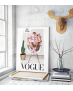 Πίνακας Καμβάς Vogue Poster Girl
