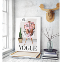 Πίνακας Καμβάς Vogue Poster Girl