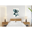 Πίνακας σε Καμβά Couple Silhouette Painting art
