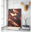 Πίνακας Καμβάς Kiss Portrait