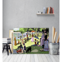 Πίνακας σε Καμβά : A Sunday on La Grande Jatte - Georges Seurat