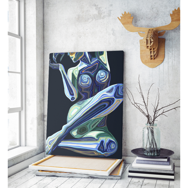 Abstract Body Art Paint