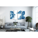 Πίνακας Καμβάς Τετράπτυχος Simple Asian Landscape Wall Art