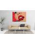 Πίνακας σε Καμβά : Pop Art Lipstick