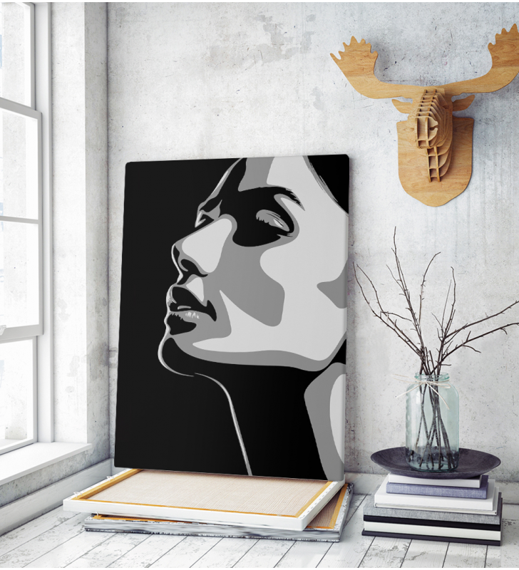 Πίνακας σε Καμβά : BNW Illustration