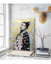 Πίνακας σε Καμβά : Gold Geisha Art