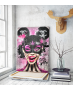 Πίνακας σε Καμβά : Designer Pink