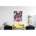 Πίνακας σε Καμβά : Designer Pink