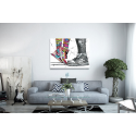Πίνακας σε Καμβά : Graffiti Love Shoes