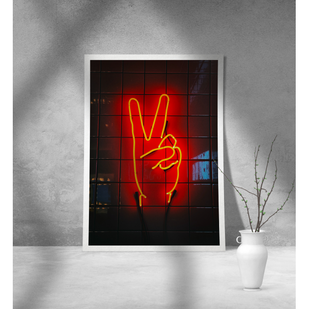 Εκτύπωση σε Αφίσα Χαρτί Peace