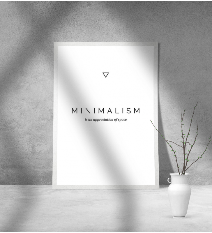 Εκτύπωση σε Αφίσα Χαρτί Minimalism