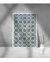 Εκτύπωση σε Αφίσα Χαρτί Blue-White Tile