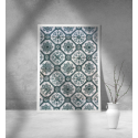 Εκτύπωση σε Αφίσα Χαρτί Blue-White Tile