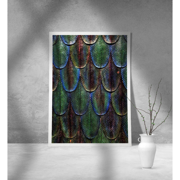 Εκτύπωση σε Αφίσα Χαρτί Dragon Pattern