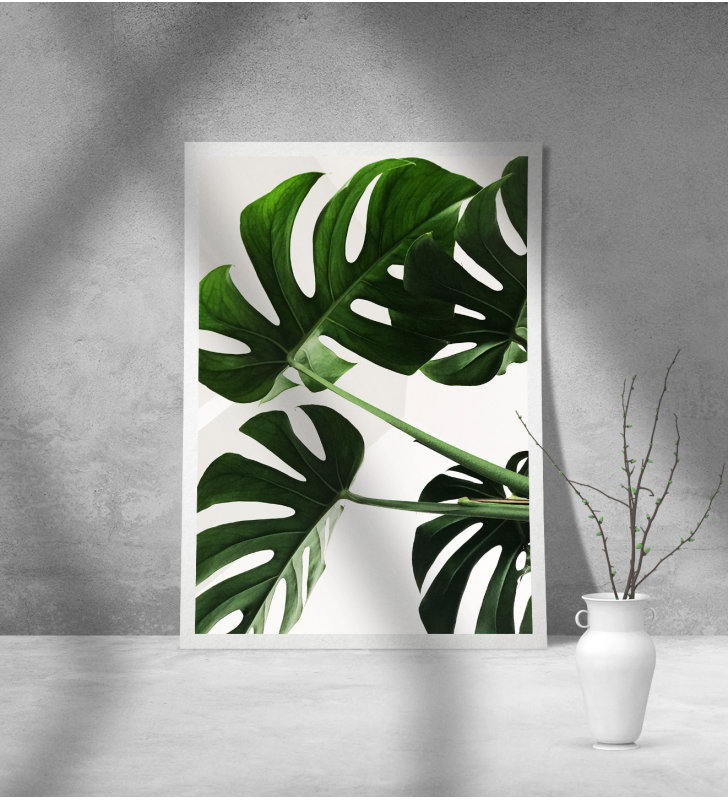 Εκτύπωση σε Αφίσα Χαρτί Green Leafs