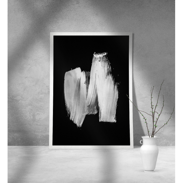 Εκτύπωση σε Αφίσα Χαρτί Brush Paint 2
