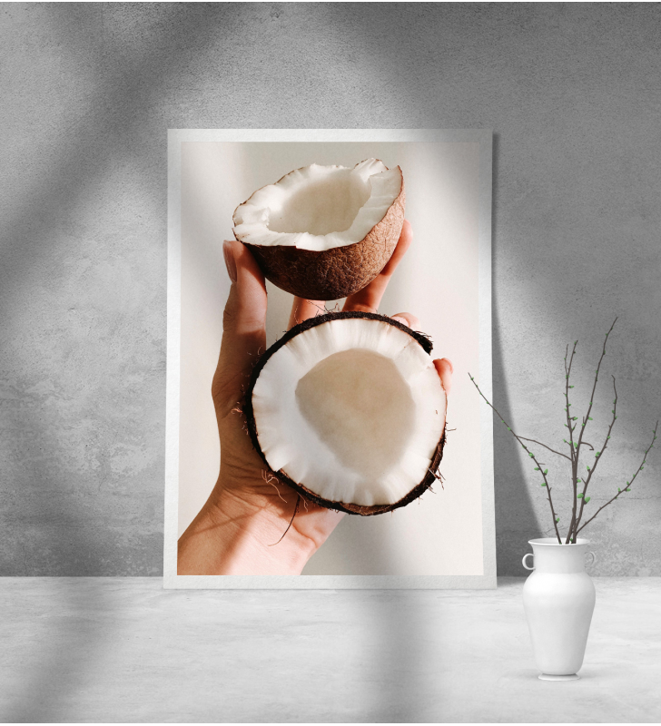 Εκτύπωση σε Αφίσα Χαρτί Coconut 1
