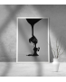 Εκτύπωση σε Αφίσα Χαρτί Black and White Minimal Art