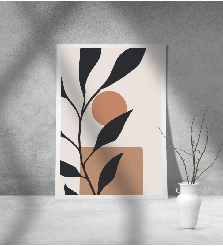 Εκτύπωση σε Αφίσα Χαρτί Abstract Art 01
