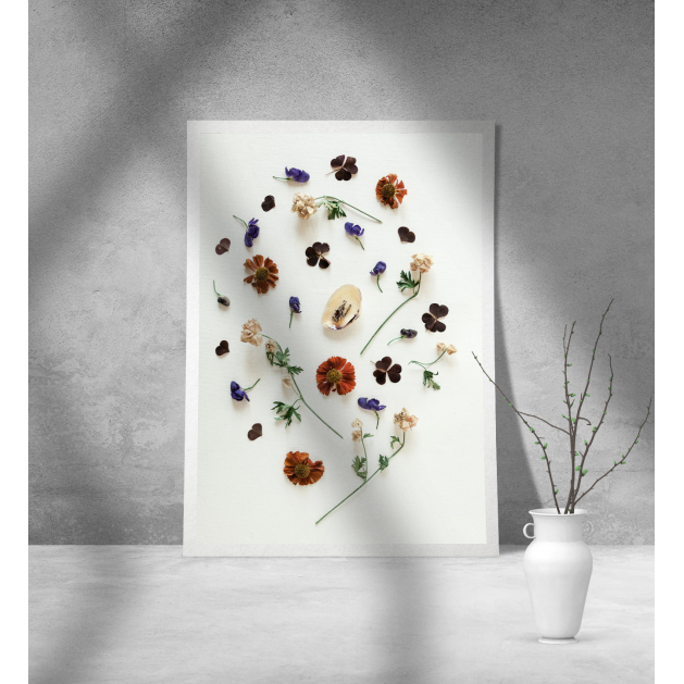 Εκτύπωση σε Αφίσα Χαρτί Flowers