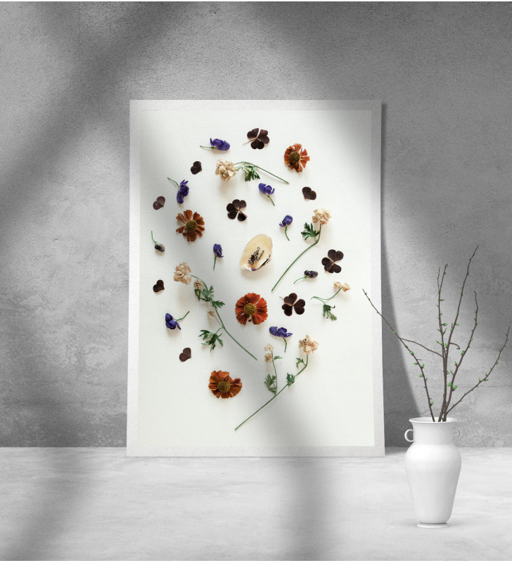Εκτύπωση σε Αφίσα Χαρτί Flowers