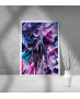 Εκτύπωση σε Αφίσα Χαρτί Abstract Purple Art