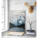 Πίνακας σε Καμβά : Winter Mountains