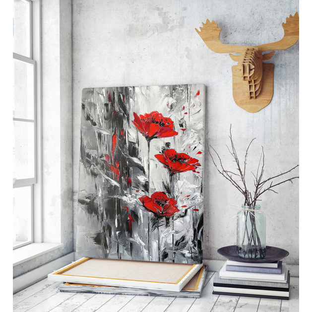 Πίνακας σε Καμβά : Tulips Art Canvas