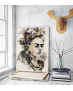 Πίνακας σε Καμβά : Frida Kahlo Watercolor Effect