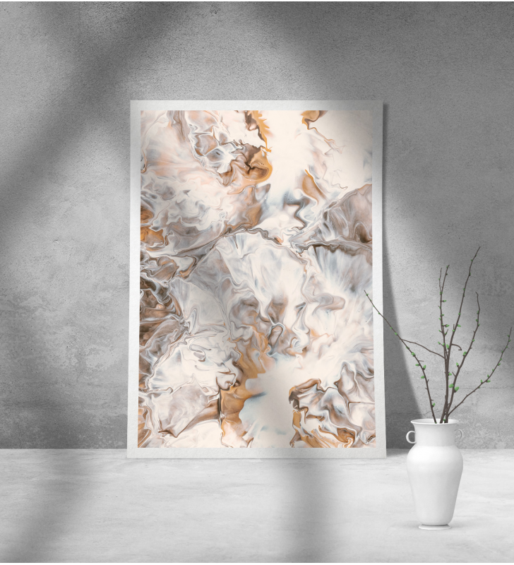 Εκτύπωση σε Αφίσα Χαρτί Abstract Painting