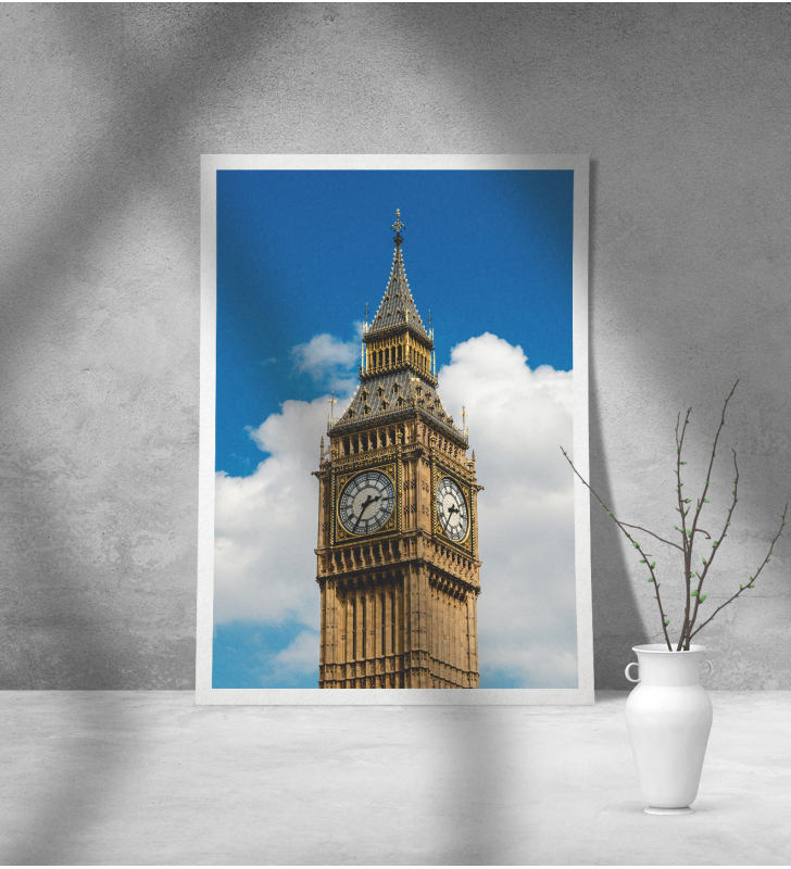 Εκτύπωση σε Αφίσα Χαρτί Big Ben