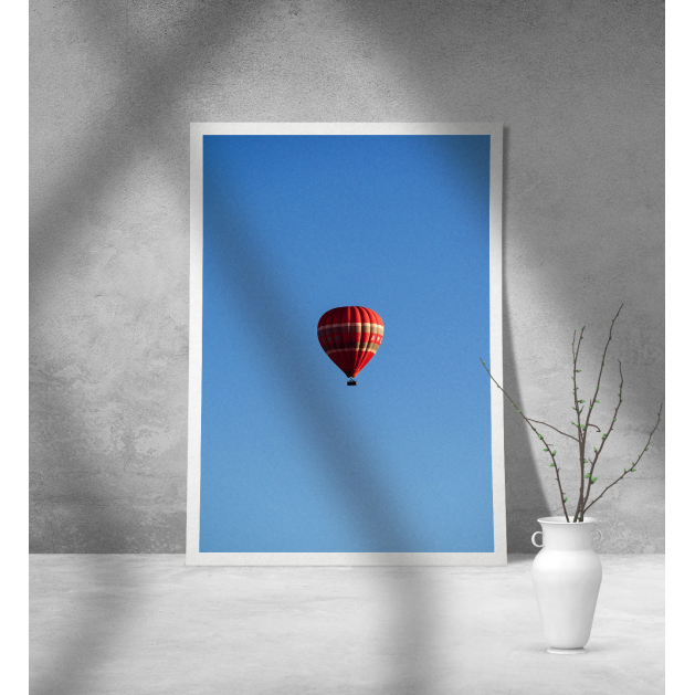 Εκτύπωση σε Αφίσα Χαρτί Hot Air Balloon