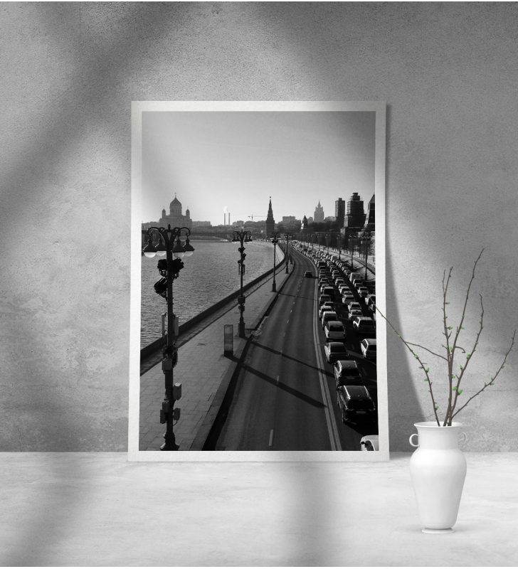Εκτύπωση σε Αφίσα Χαρτί BNW Bridge