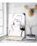 Πίνακας σε Καμβά : Red Lipstick Lady