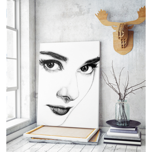 Πίνακας σε Καμβά : Audrey Hepburn portrait